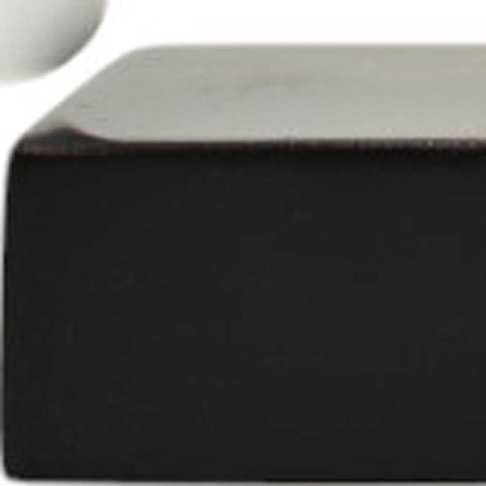 Set of Three White Resin Music Tabletop Sculpture