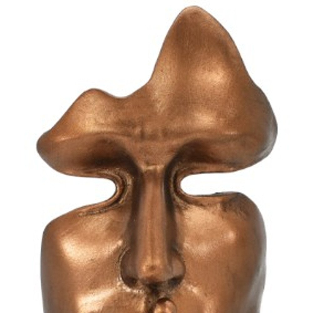 8" Bronze Resin Tabletop Sculpture