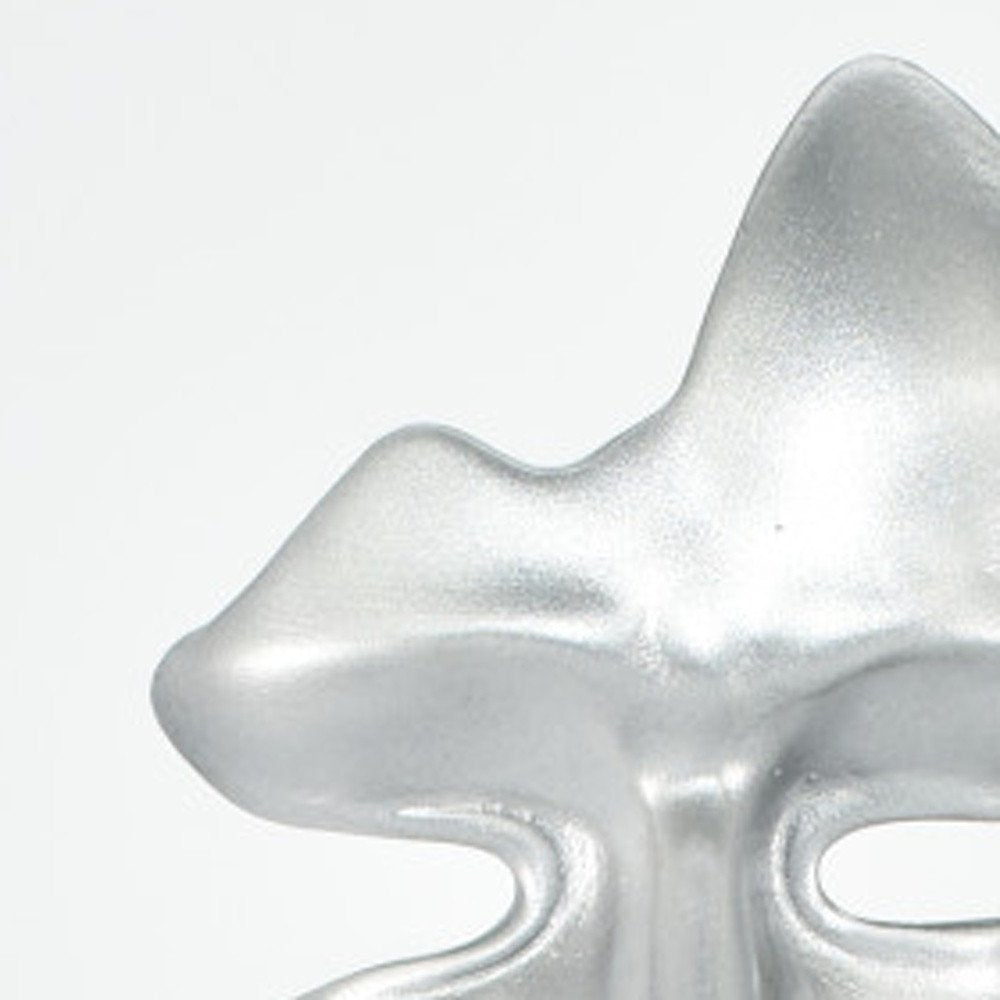 6" Silver Resin Tabletop Sculpture