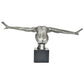 4" Pewter Resin Man Tabletop Sculpture