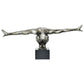 4" Pewter Resin Man Tabletop Sculpture
