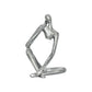 6" Pewter Resin Man Tabletop Sculpture