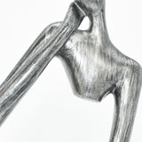 6" Pewter Resin Man Tabletop Sculpture