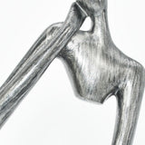 6" Pewter Resin Man Tabletop Sculpture