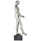 8" Pewter Resin Man Tabletop Sculpture