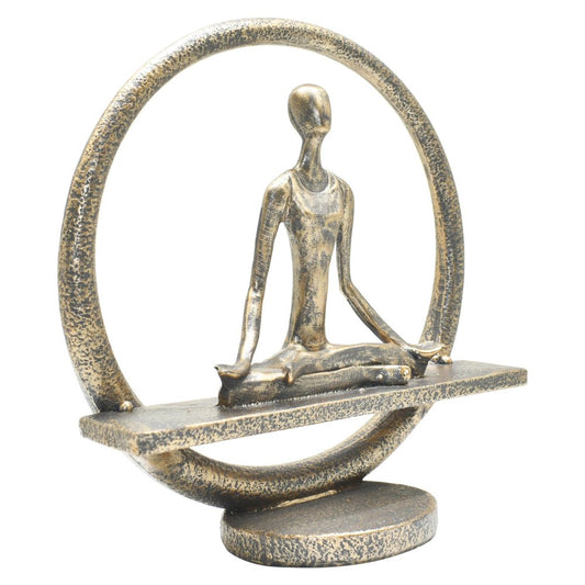 7" Pewter Resin Tabletop Sculpture