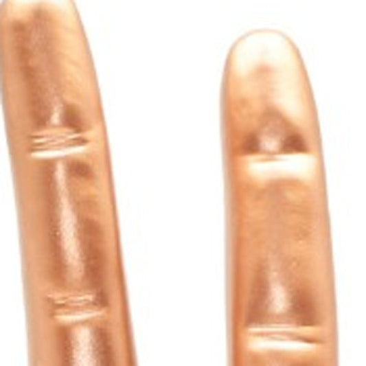 6" Bronze Resin Hand Tabletop Sculpture