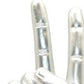 6" Silver Resin Hand Tabletop Sculpture