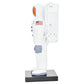 6" White Resin USA Astronaut Tabletop Sculpture