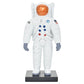 6" White Resin USA Astronaut Tabletop Sculpture