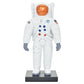 6" White Resin USA Astronaut Tabletop Sculpture
