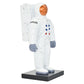 6" White Resin USA Astronaut Tabletop Sculpture
