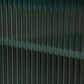 60" Teal Blue Ribbed Texture Sideboard with Four Doors