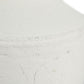 14" White Terracotta Round Jug Vase