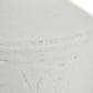 16" White Terracotta Round Jug Vase