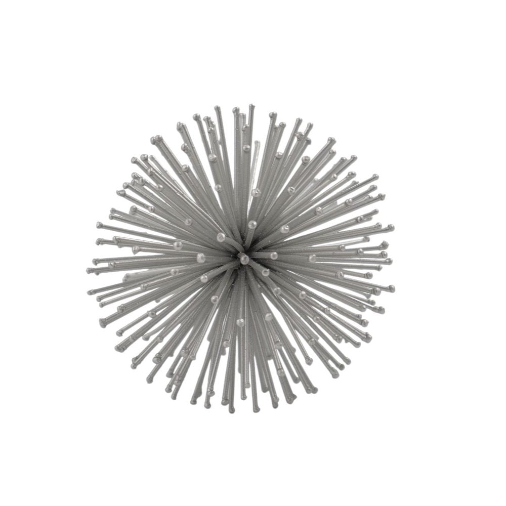 10" Antique Gold Finish Large Urchin Sphere