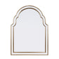 24" Gold Arch Metal Framed Accent Mirror