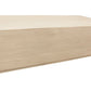 66" Natural Solid Wood Distressed Coffee Table