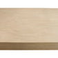 66" Natural Solid Wood Distressed Coffee Table