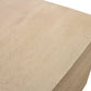 72" Natural Solid Wood Distressed Coffee Table