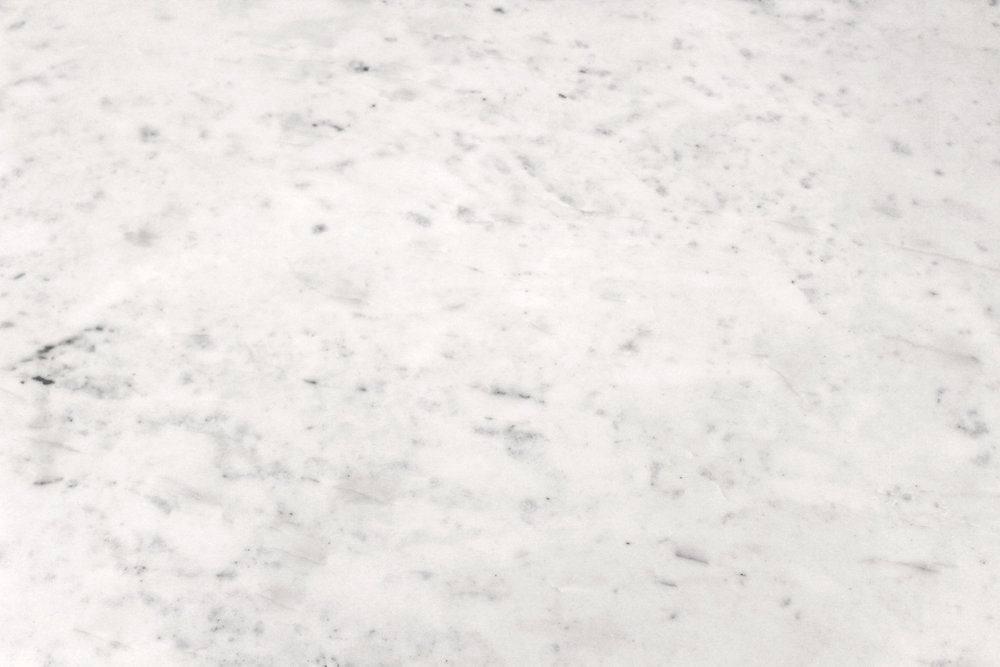 48" White And Black Genuine Marble And Solid Wood Square Coffee Table