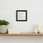 Black And White I Cant Say I Love You Enough Black Framed Print Wall Art