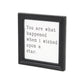 When I wished Upon A Star Black Framed Print Wall Art