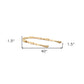 40" Brown Wood Beads And Rope Decorative Tassel