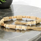40" Brown Wood Beads And Rope Decorative Tassel