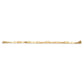 40" Brown Wood Beads And Rope Decorative Tassel
