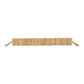 40" Brown Wood Rods And Rope Decorative Tassel