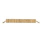 40" Brown Wood Rods And Rope Decorative Tassel