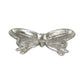 6" Silver Cast Iron Butterfly Handmade Trinket Tray
