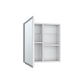 20" White Wood Floating Bathroom Vanity And Medicine Cabinet With Mirror