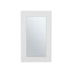 15" White Wood Floating Bathroom Vanity And Medicine Cabinet With Mirror