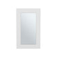 15" White Wood Floating Bathroom Vanity And Medicine Cabinet With Mirror
