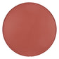 19" Brown Aluminum Round Drum End Table