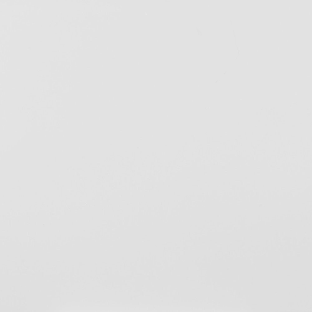 34" White Rounded Aluminum Outdoor Coffee Table