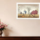 After the Harvest White Framed Wall Art