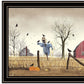 After the Harvest Black Framed Wall Art
