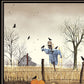 After the Harvest Black Framed Wall Art