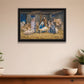 The Birth of Christ Black Framed Wall Art