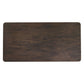 79" Espresso Solid Wood Dining Table