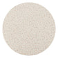 48" Beige and Black Wood and Steel Faux Terrazzo Round Top Dining Table