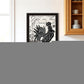 Faith Family Farming Rooster Black Framed Wall Art