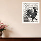 Faith Family Farm Rooster White Framed Wall Art