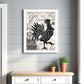 Faith Family Farm Rooster White Framed Wall Art