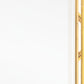 24" Gold Metal Geo Square Accent Mirror
