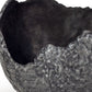 Set of Two Gray And Silver Aluminum Decorative Bowls