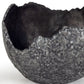 Set of Two Gray And Silver Aluminum Decorative Bowls